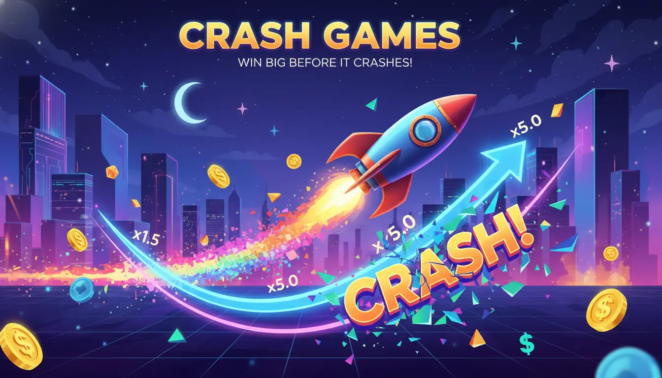 Spil crashspil hos Winnerz casino